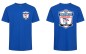 Preview: T-Shirt für Herren "Hansa Fanclub Nordhessen" - royalblau - Brustlogo & gr. Rückenlogo